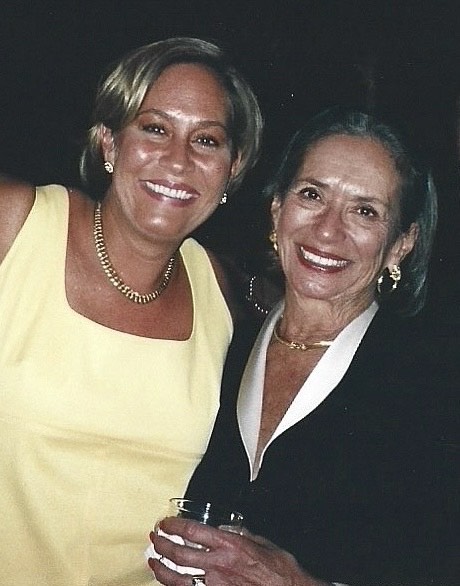 Alicia Ziegler with her mother Marion Howington.