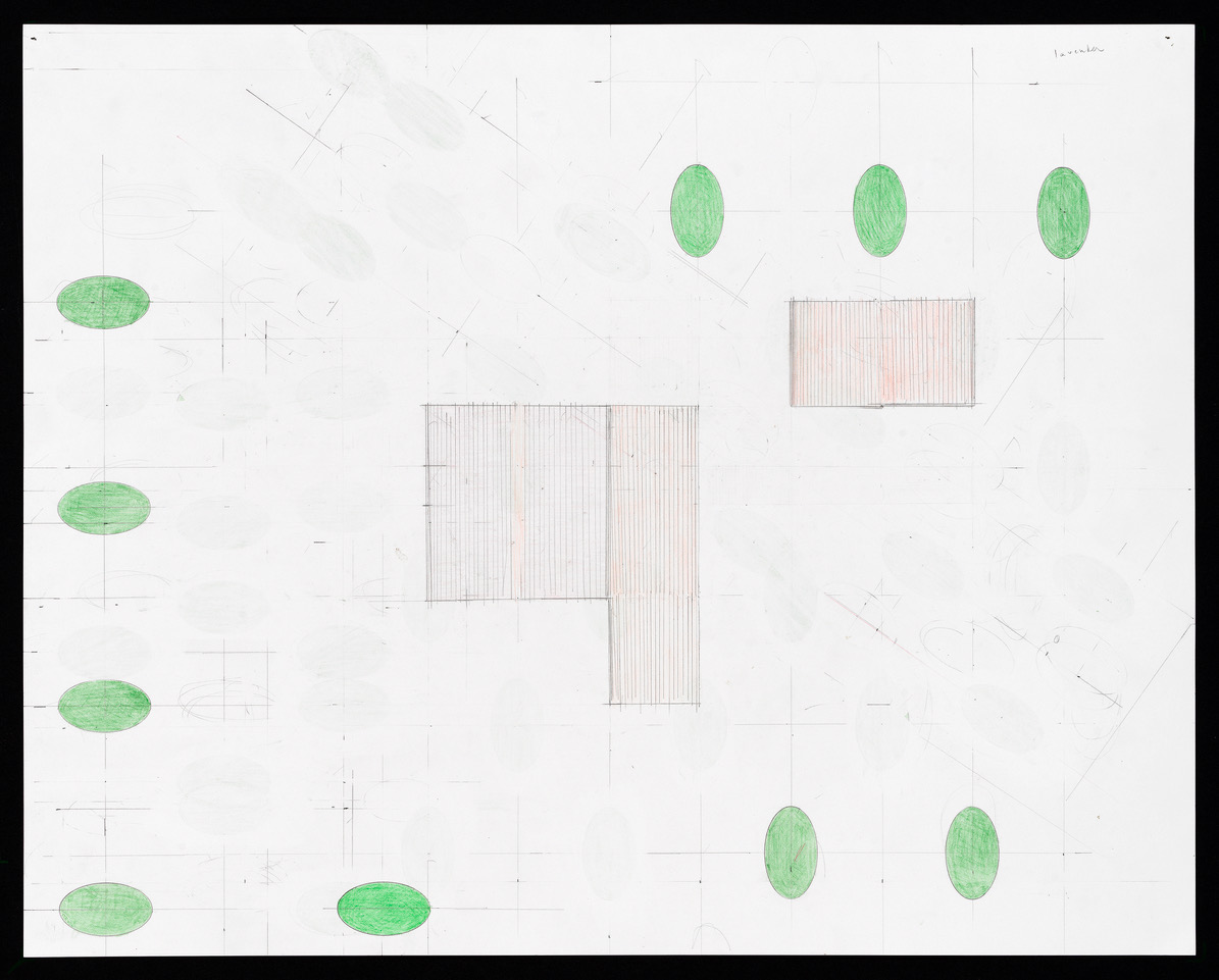 Richard Rezac, Study for Singh, 2024. A drawing.