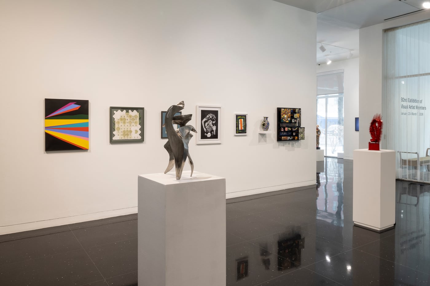 Exhibition view, 92nd Visual Artist Members' Show at the Arts Club of Chicago