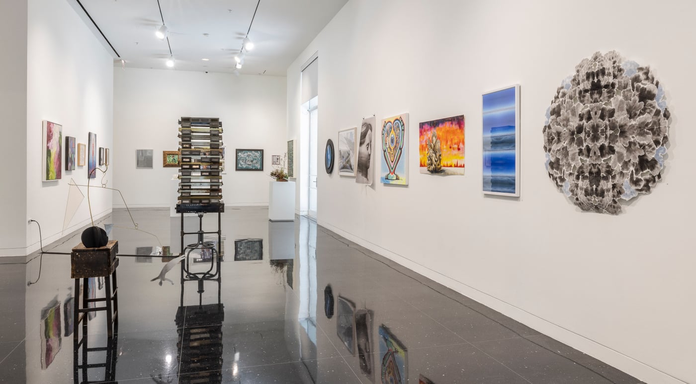 Exhibition view, 92nd Visual Artist Members' Show at the Arts Club of Chicago