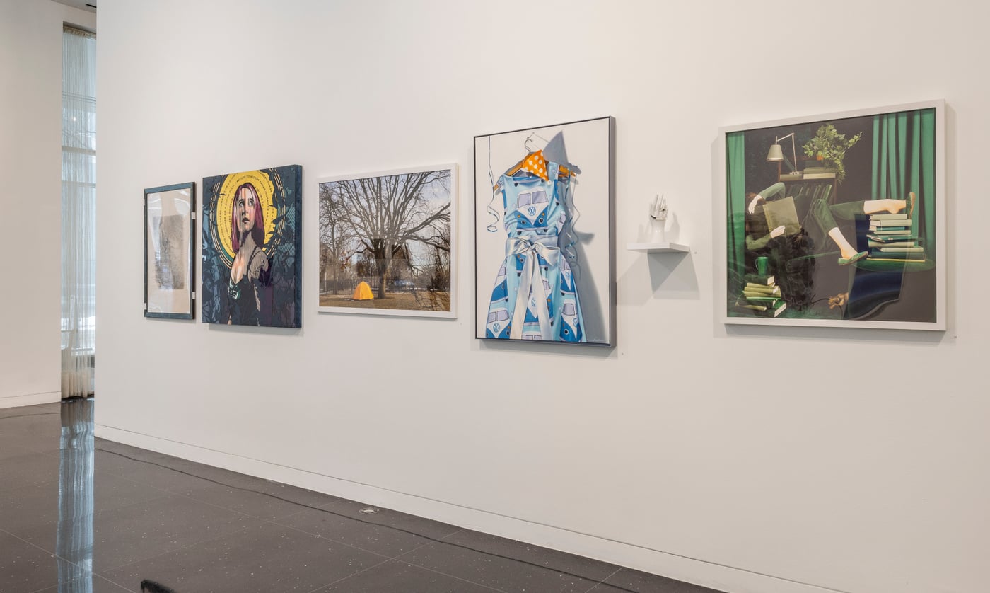 Exhibition view, 92nd Visual Artist Members' Show at the Arts Club of Chicago