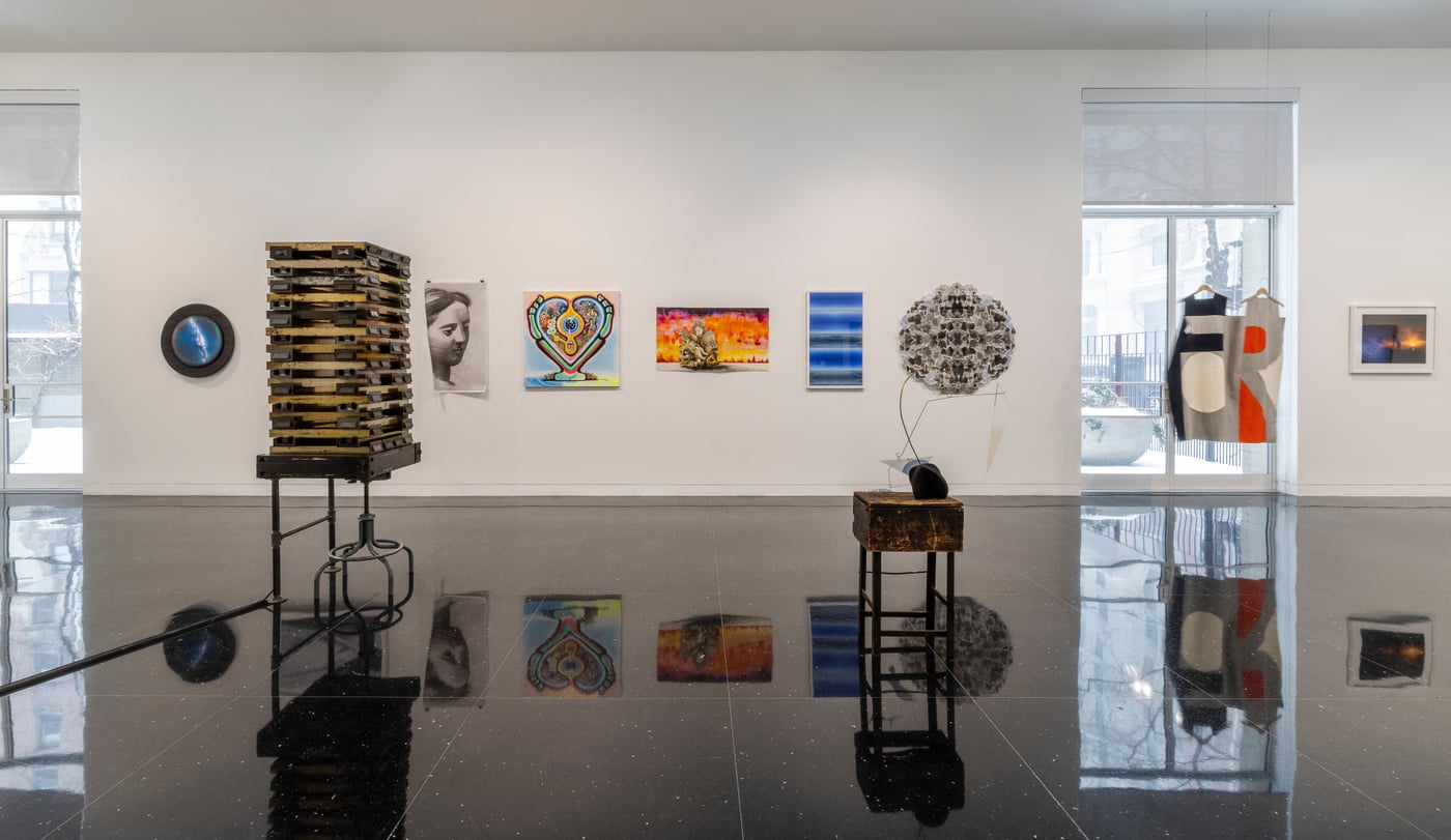 Exhibition view, 92nd Visual Artist Members' Show at the Arts Club of Chicago