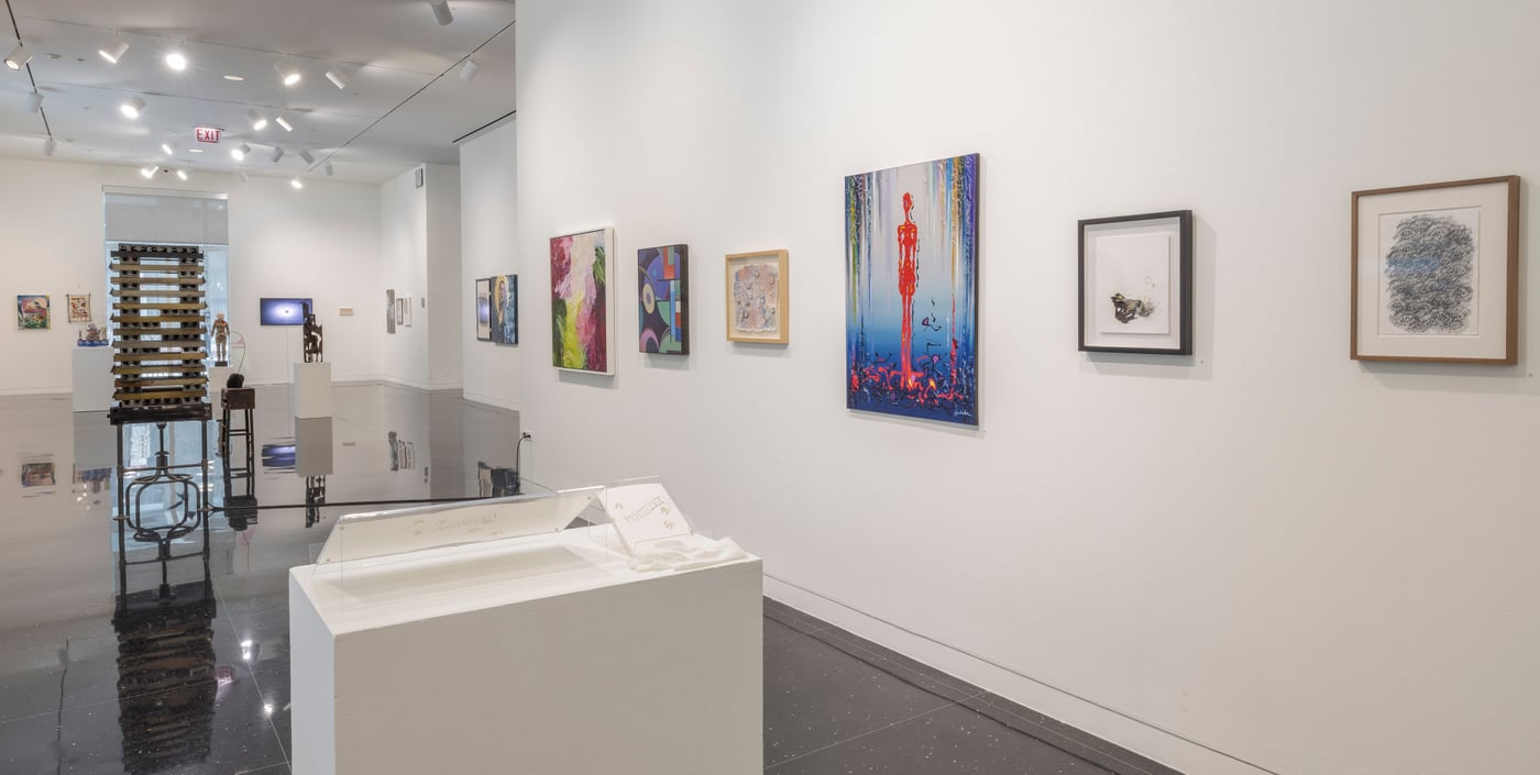 Exhibition view, 92nd Visual Artist Members' Show at the Arts Club of Chicago