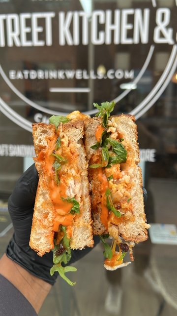 Sandwich at Wells Street Kitchen & Juice