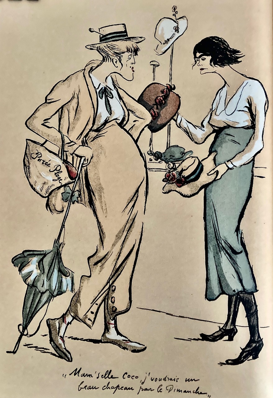 Chromolithograph by Sem, 1919