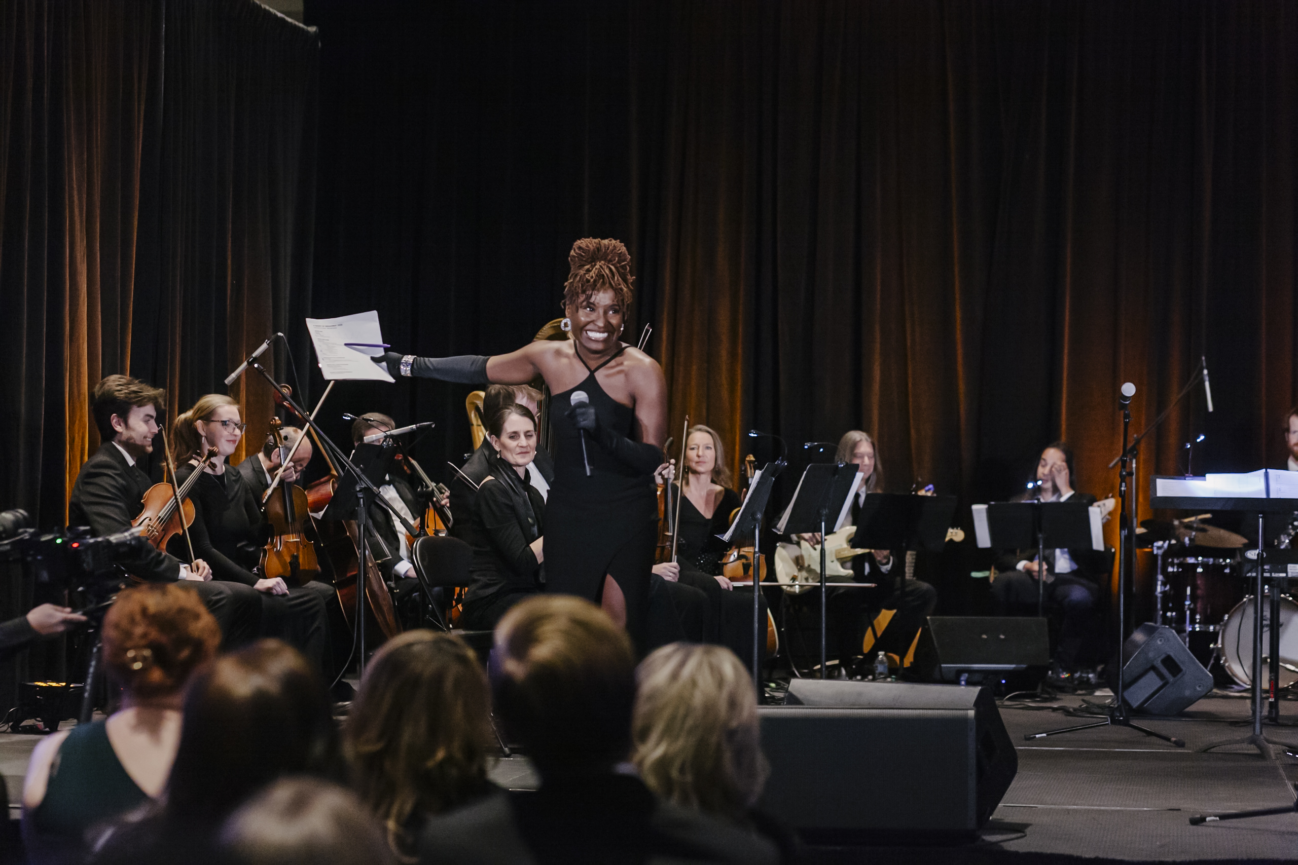 Broadway's Brittney Mack hosts the ICA Gala