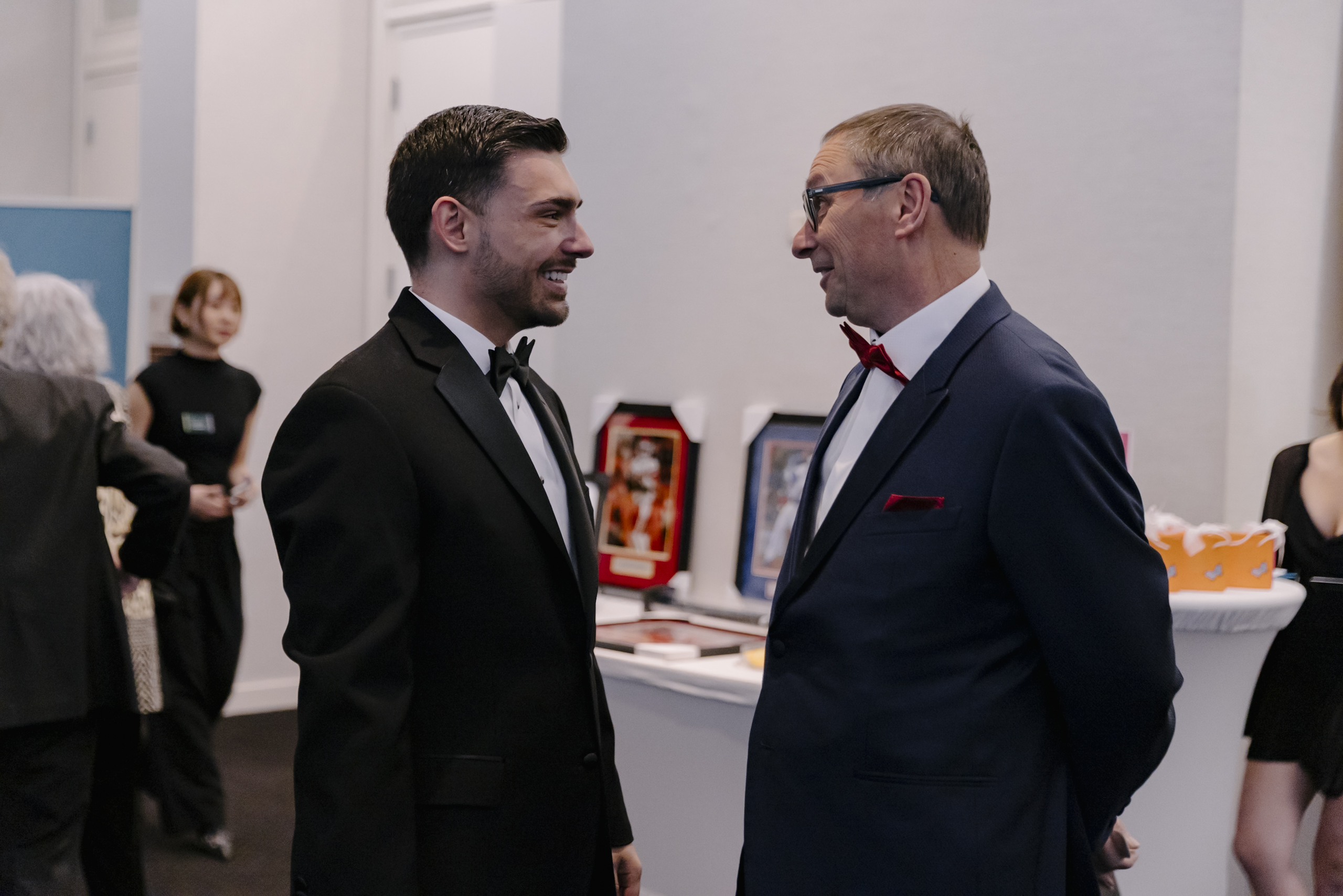 ICA Executive Director Dylan Ladd with Ross Decent