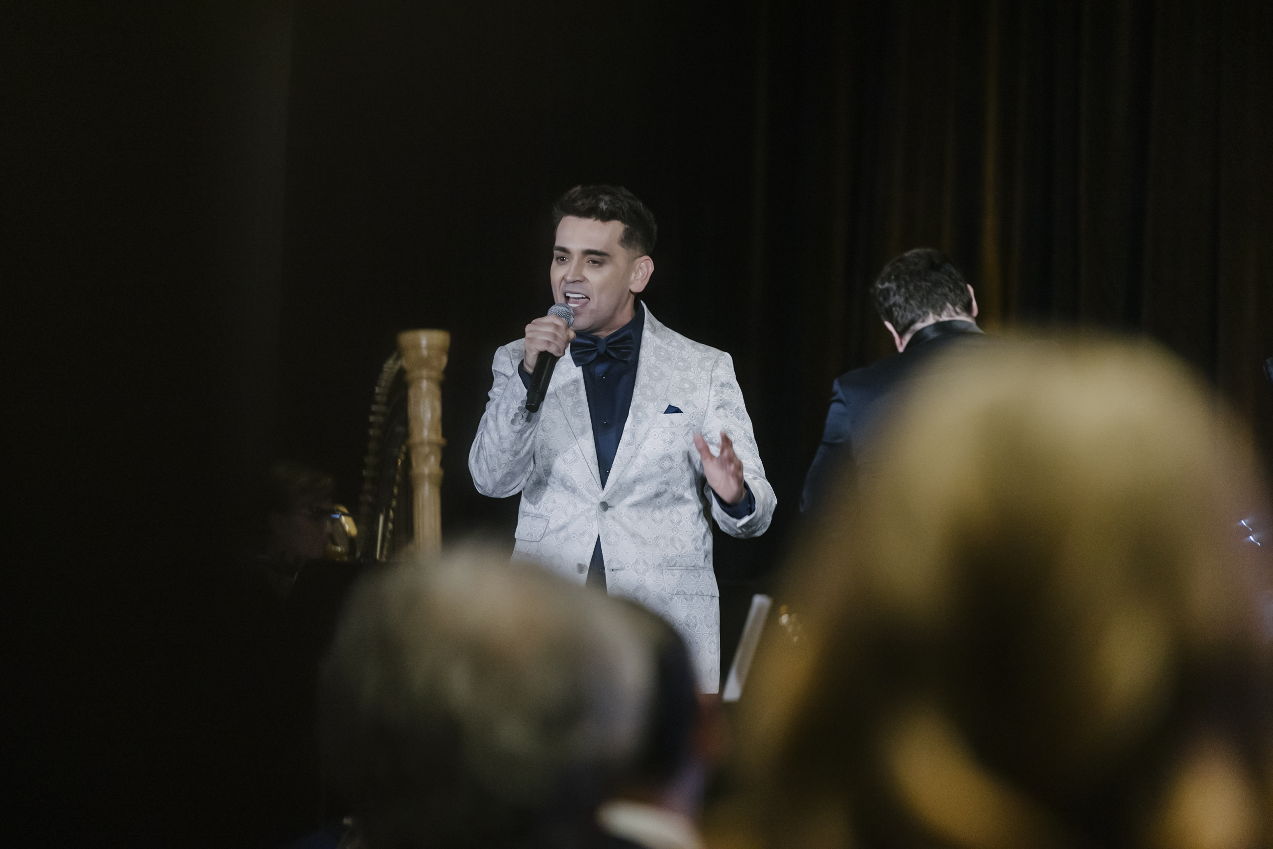 Broadway's Michael Longoria performs