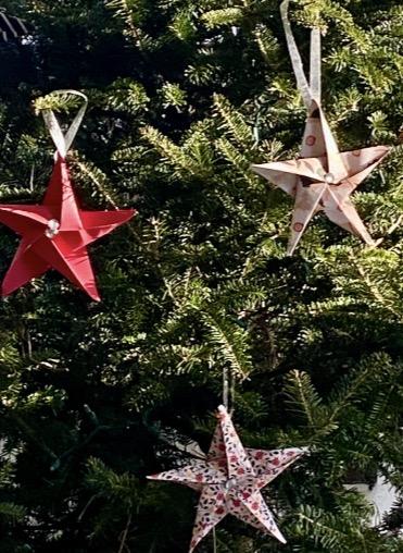 Origami stars