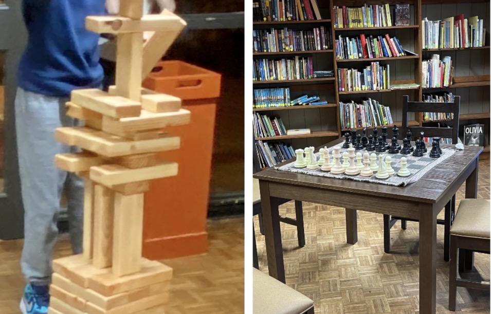 Games in the lodge library