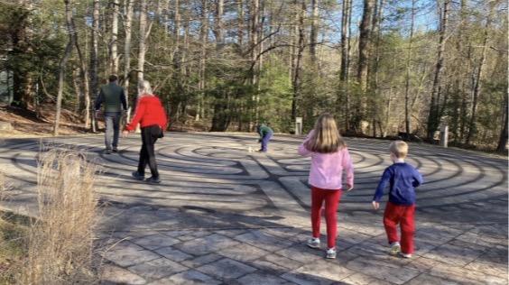 Walking the labyrinth