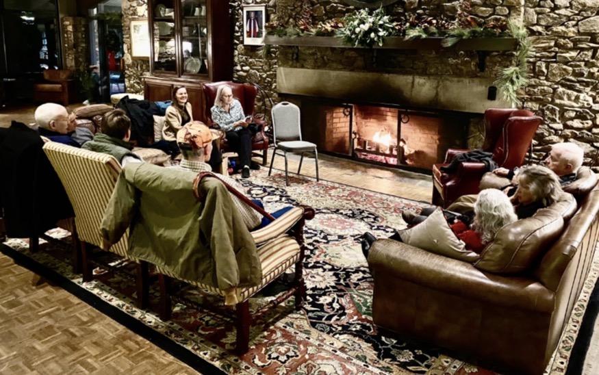 Living room in the Lodge