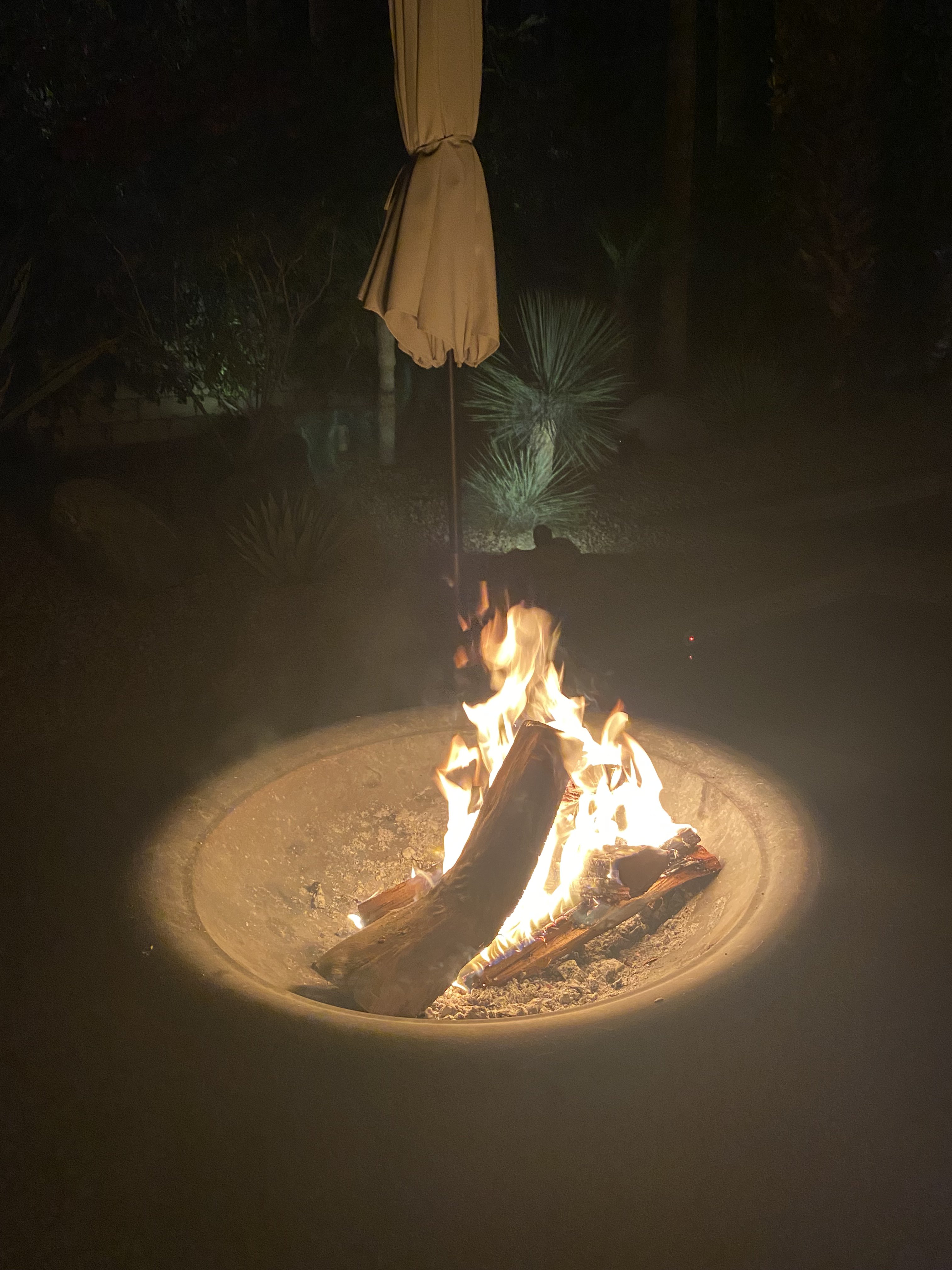 Casa Verde in the evening