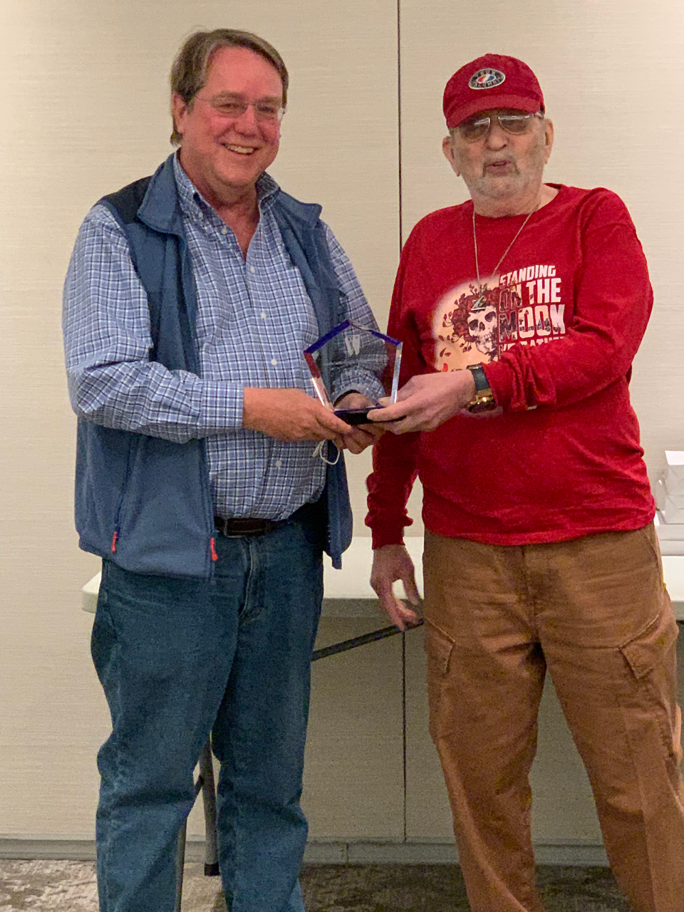 David Hanold at Trudie's Backgammon Club