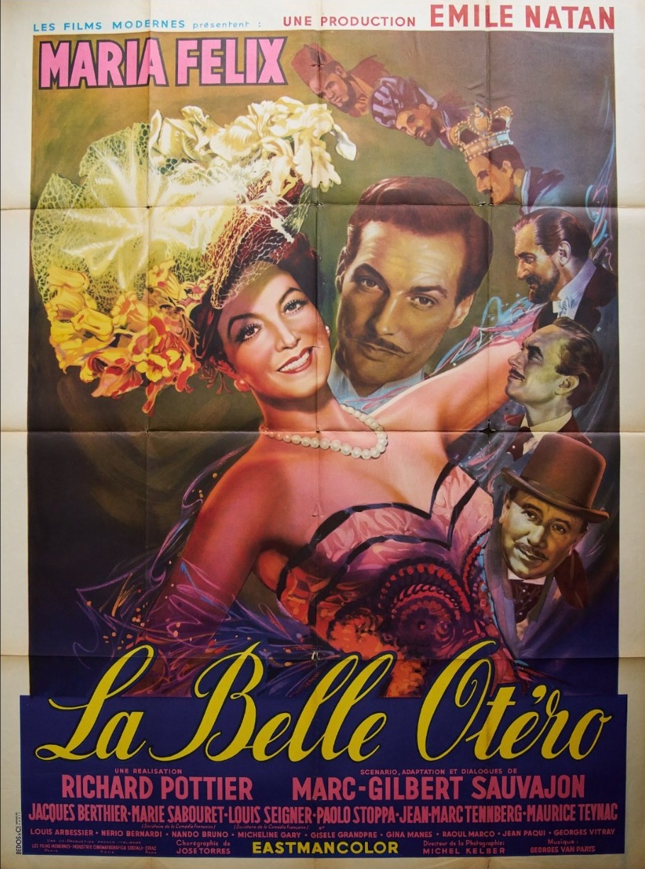 Poster for La Belle Otero (1954)