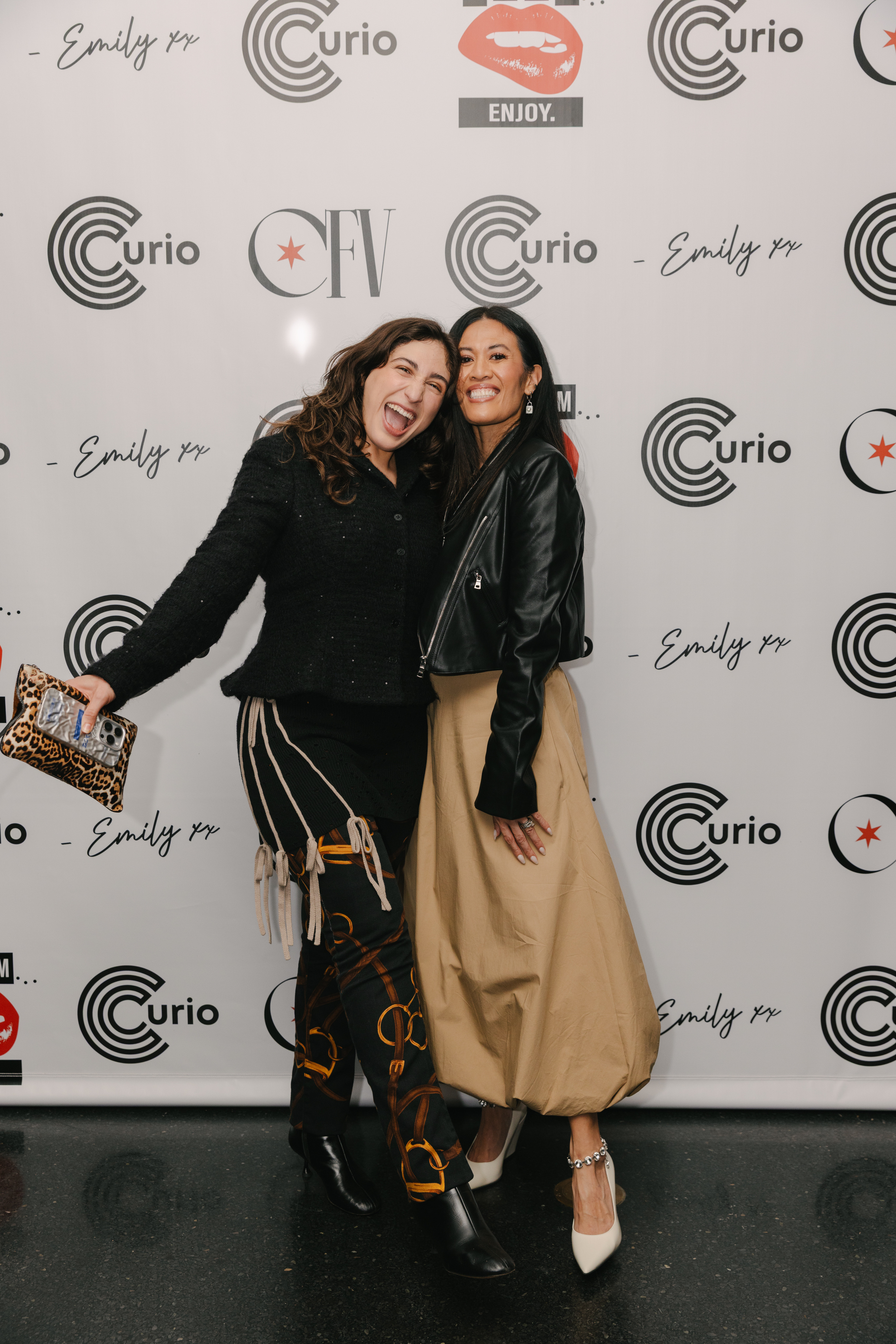 Panelist Rachel J Penca and friend