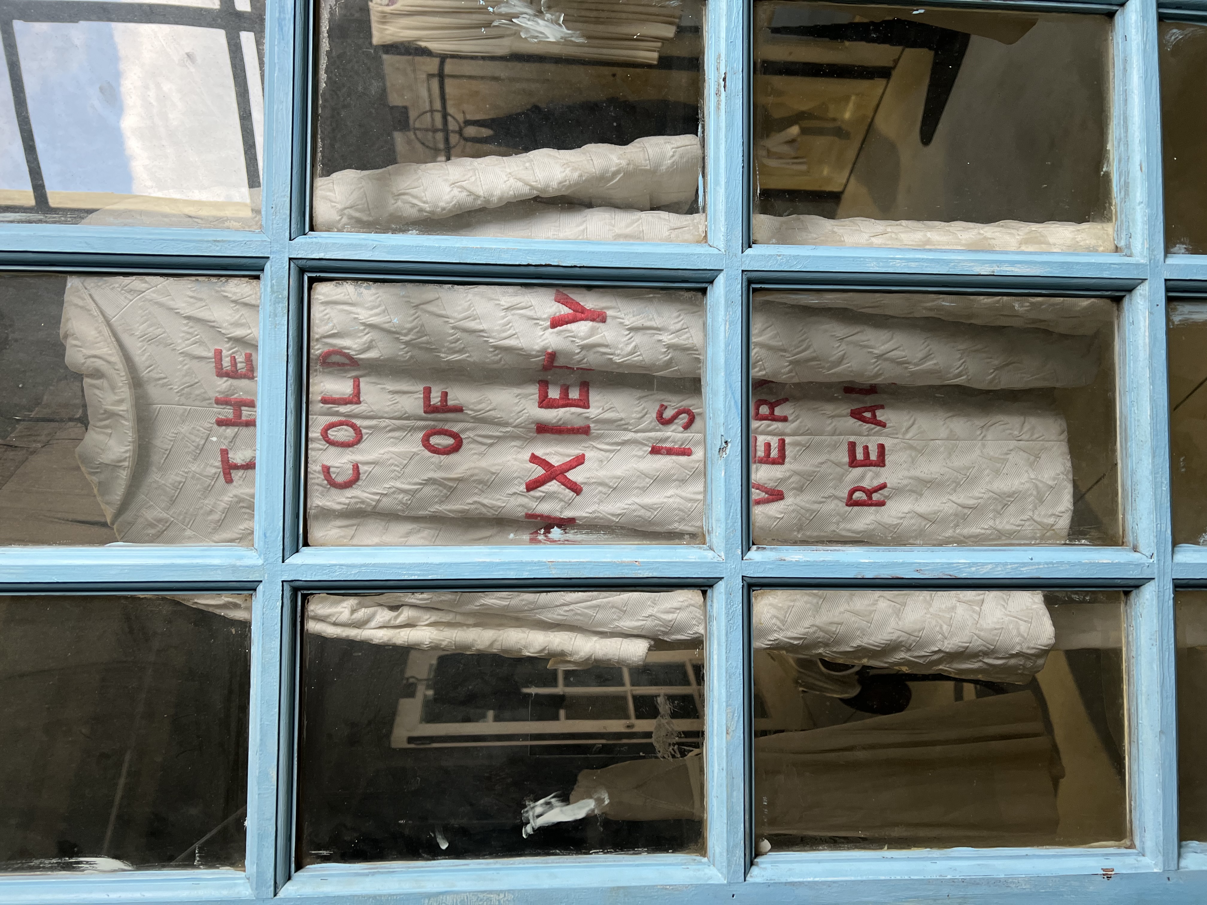 Detail of Cell (Clothes), 1996, Louise Bourgeois