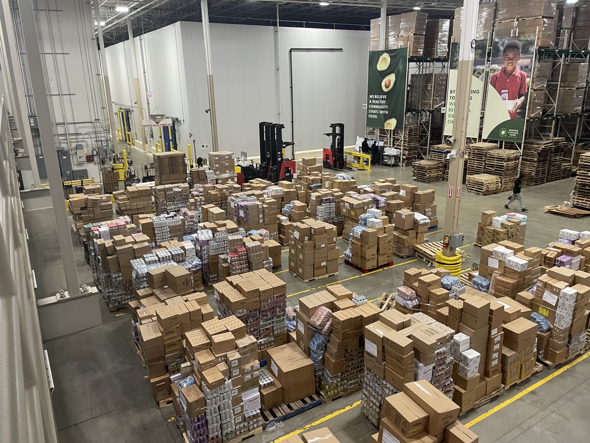 Overhead view of GCFD operations