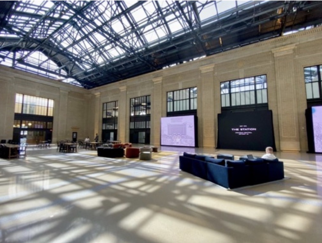 Michigan Central shadows