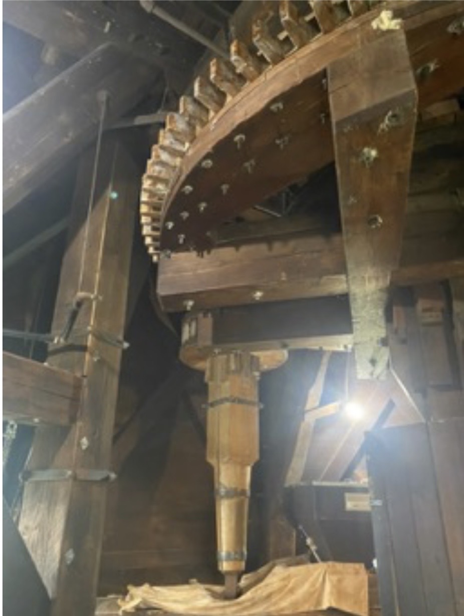 Wooden structure at Windmill Island