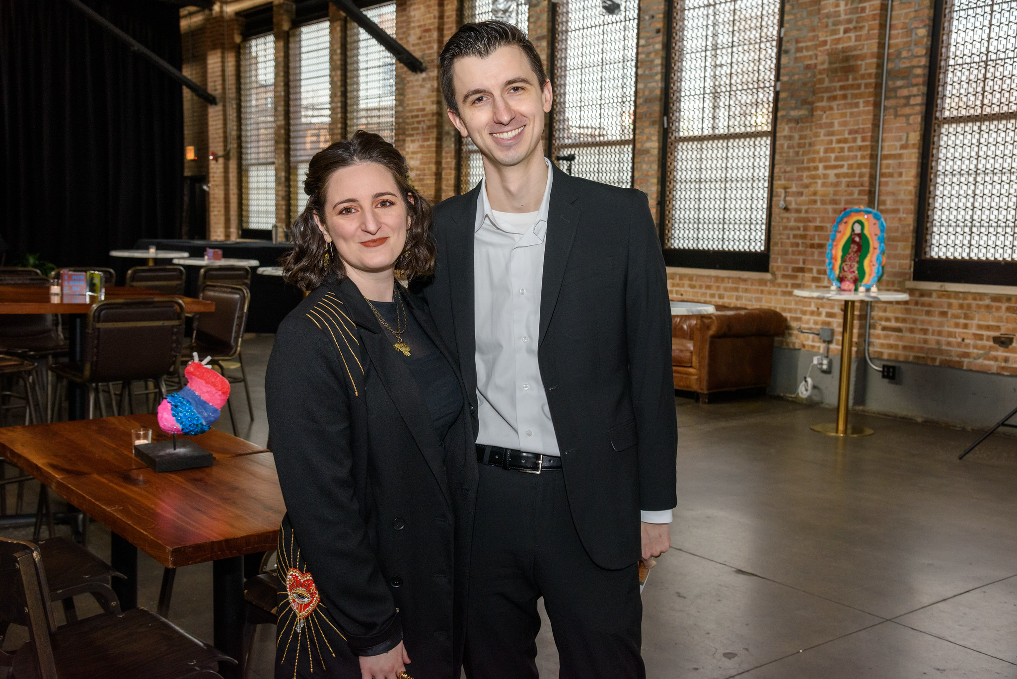 Christina Stavros with Sam Simcox
