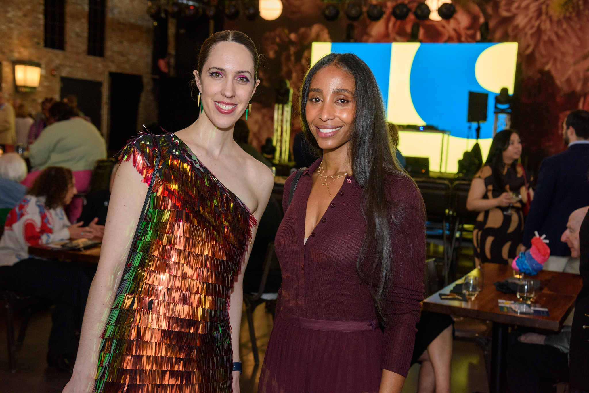 Claire Fassnacht with LaShana Jackson