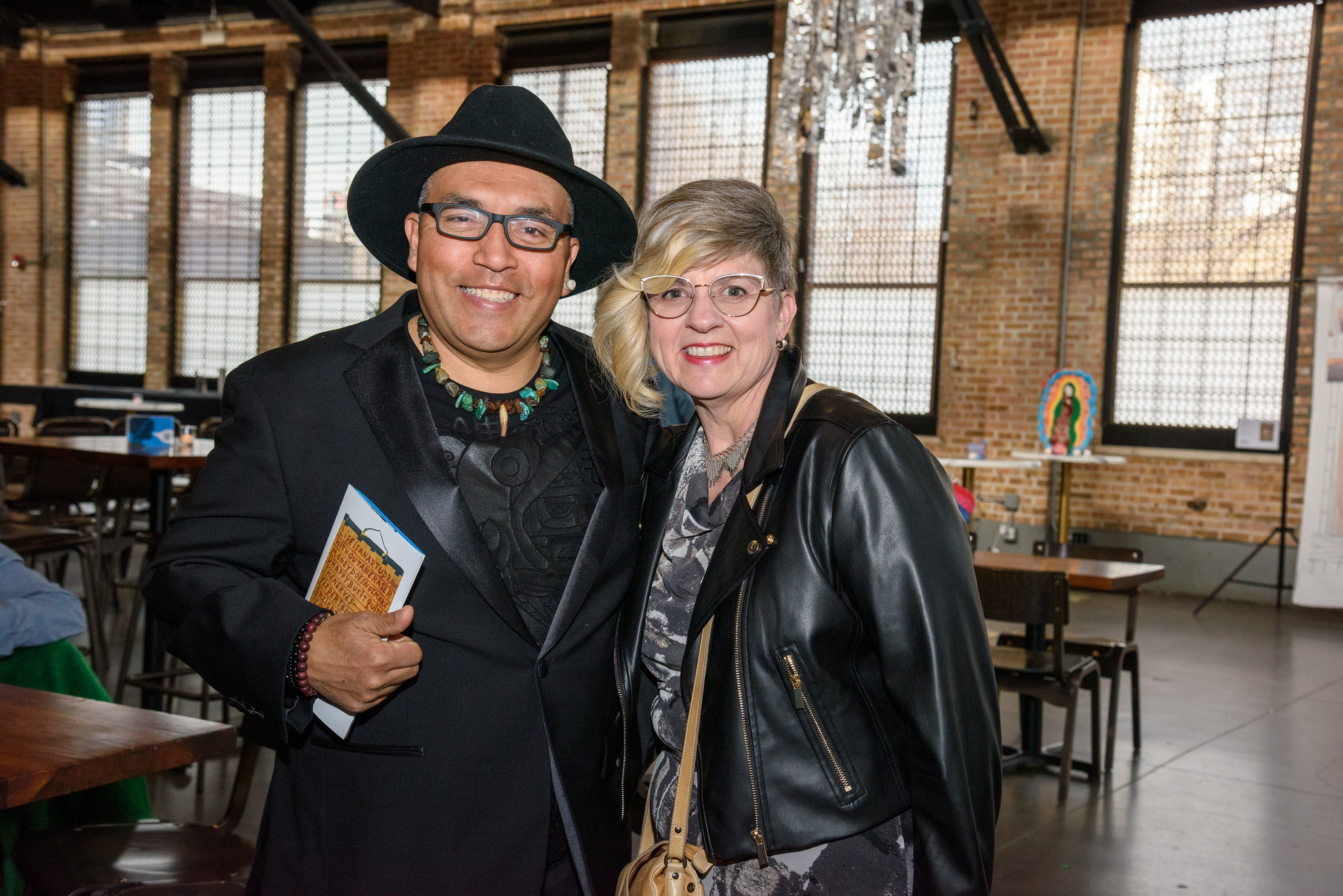 Alfonso “Piloto” Nieves Ruiz with Margaret Koreman