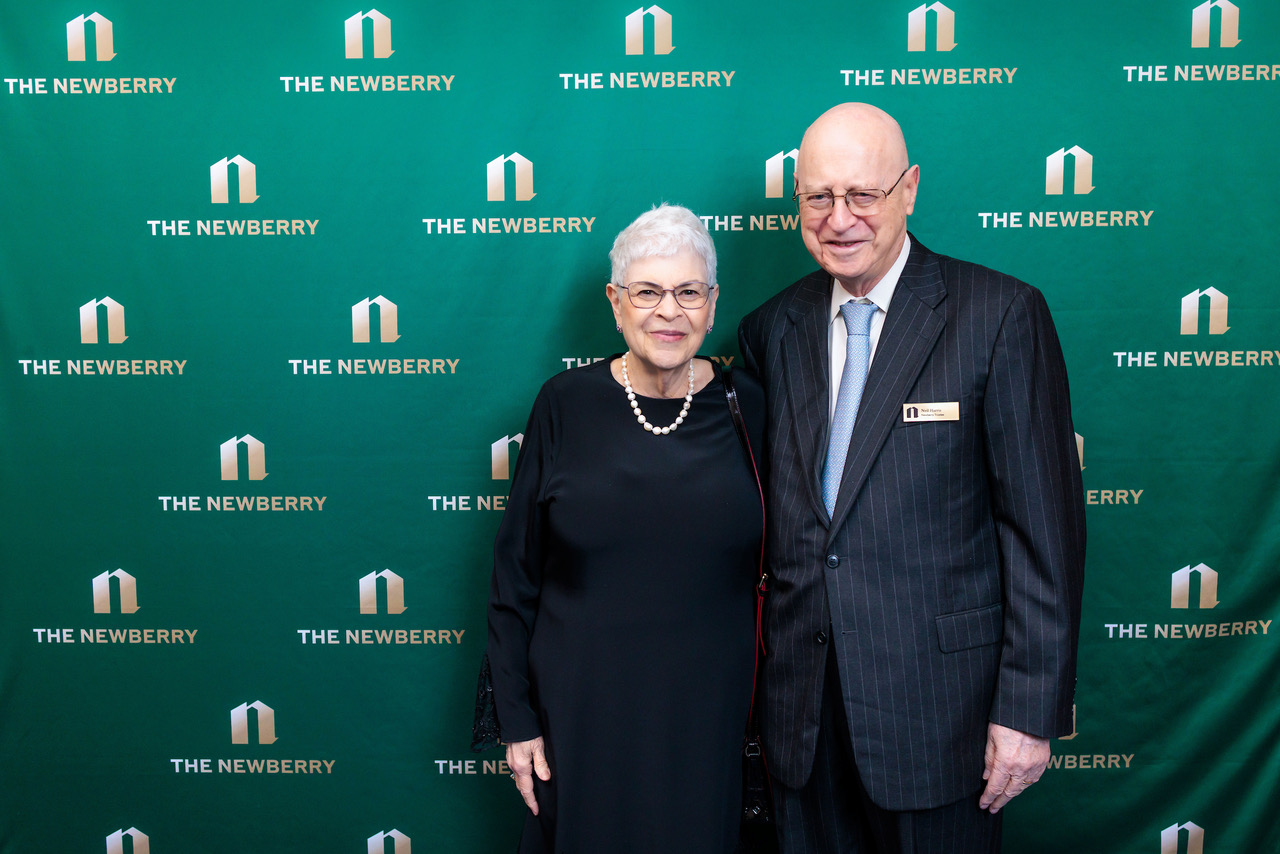 Teri Edelstein and Newberry Trustee Dr. Neil Harris