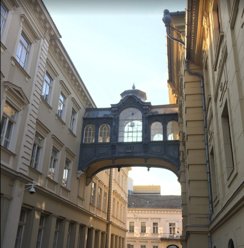 Budapest, Hungary — Szeged Bridge of Sighs