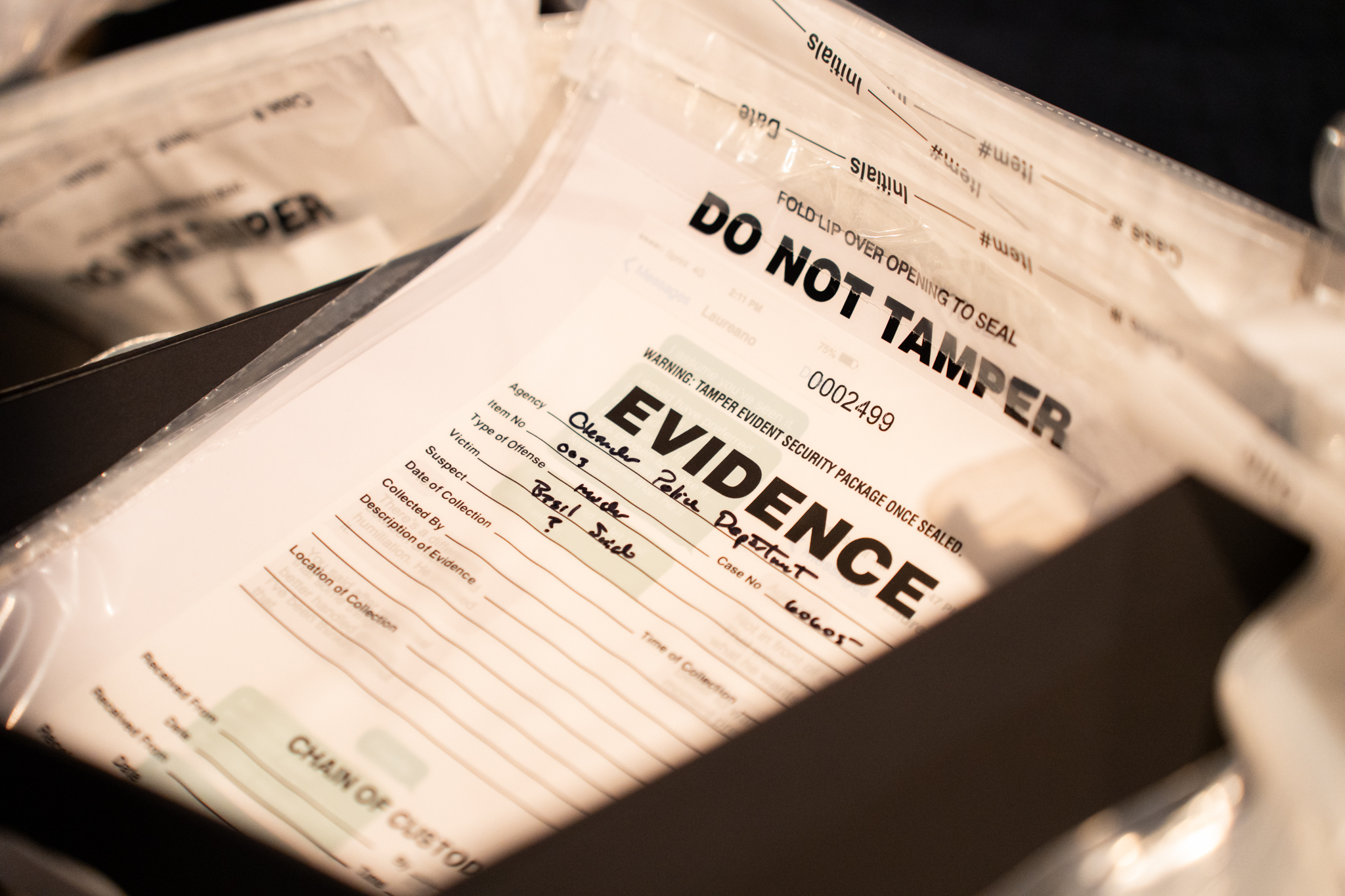 Evidence Bags