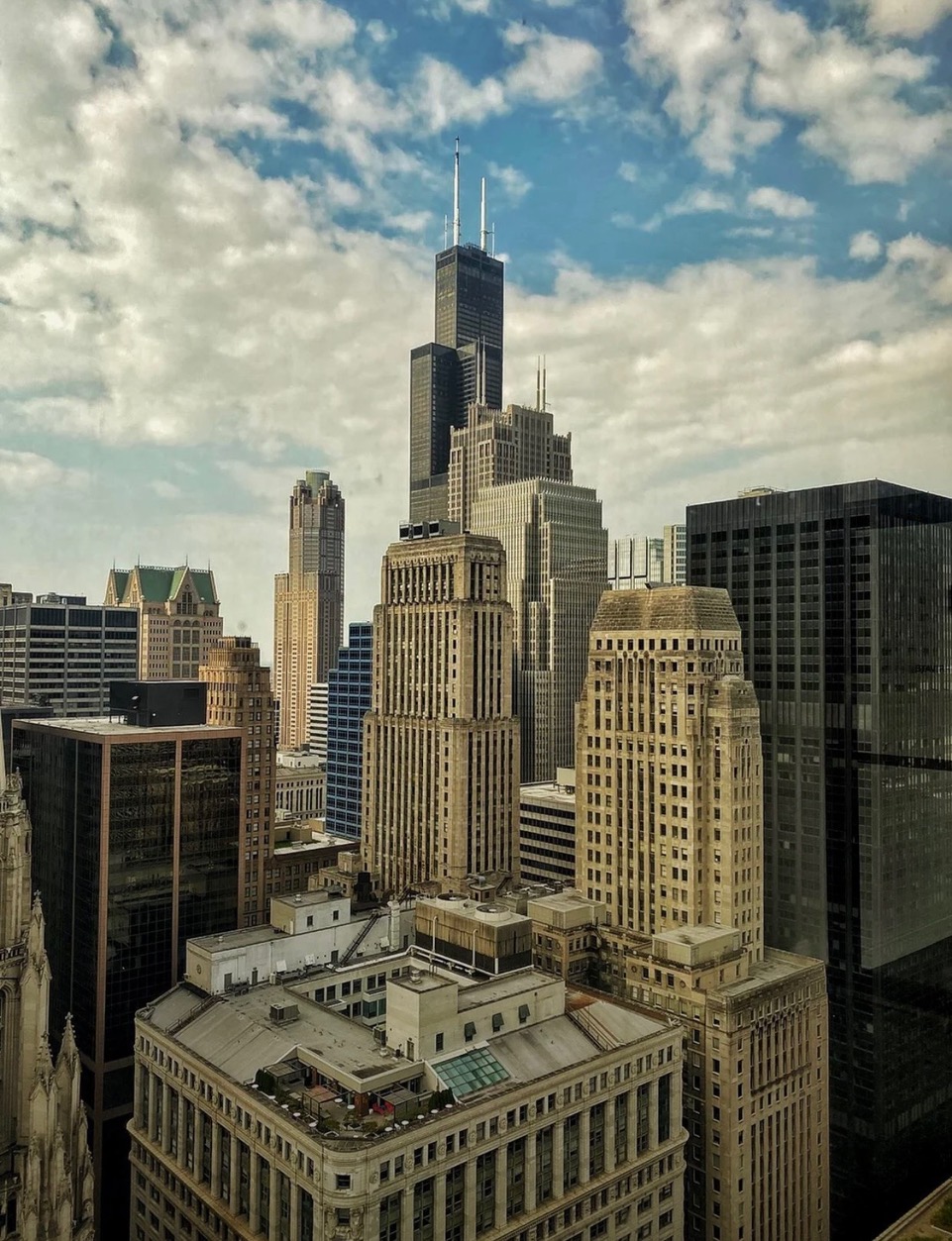 Chicago skyline panorama
