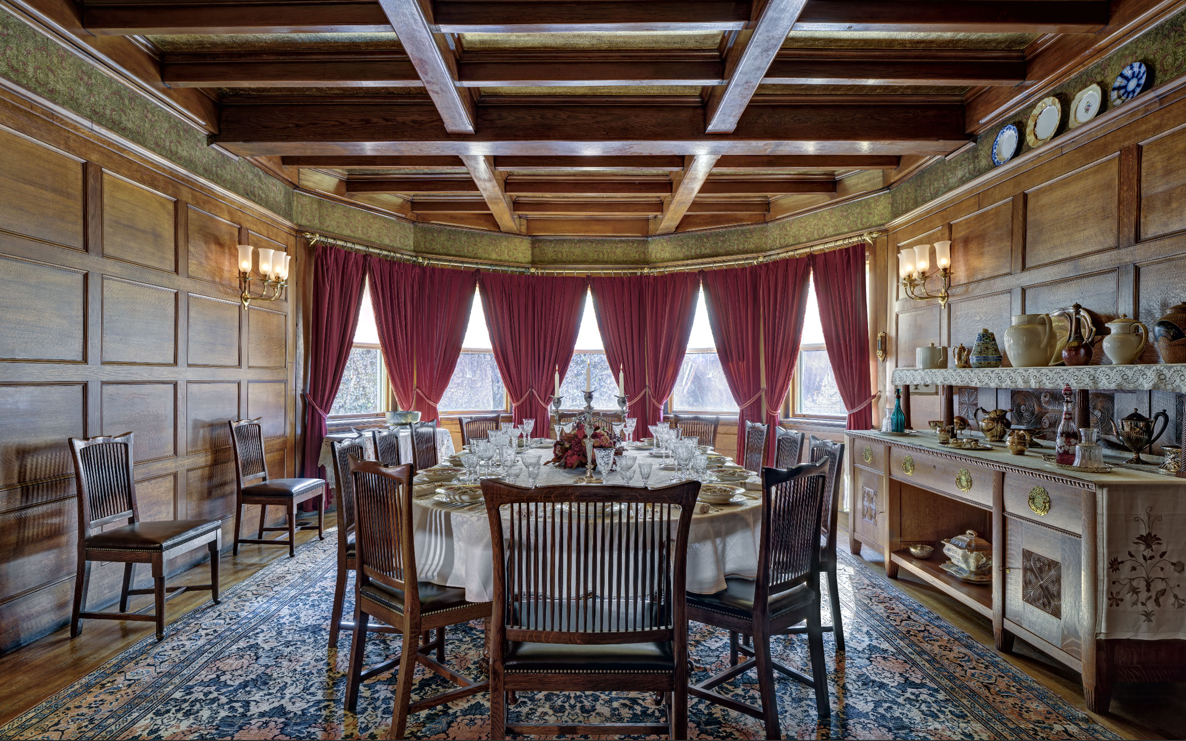 Glessner House dining room
