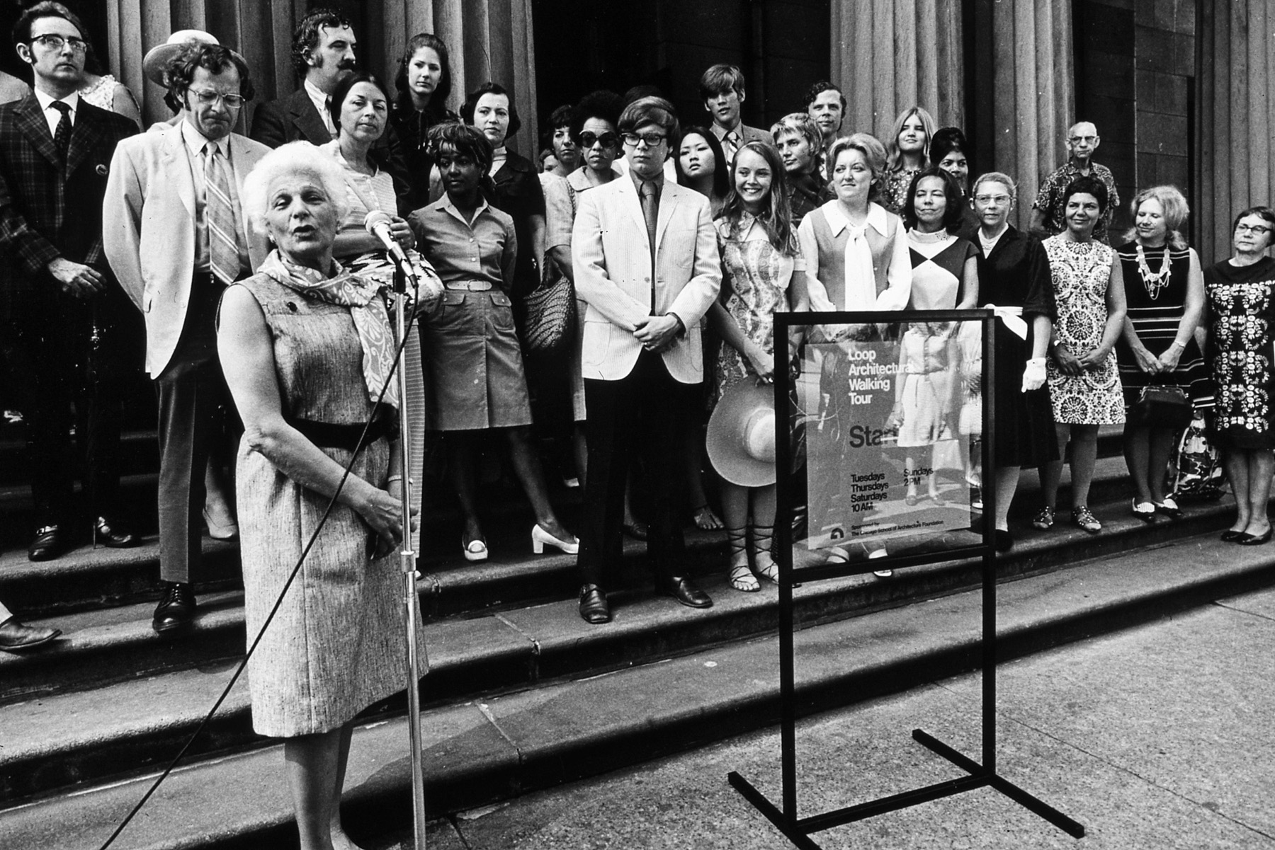 The first docent class, June 12, 1971