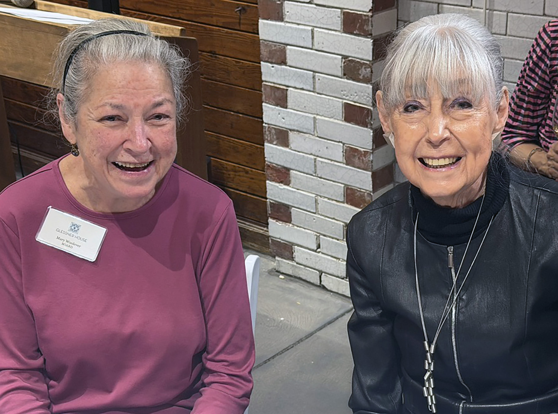 Mary Woolever and Cynthia Weese