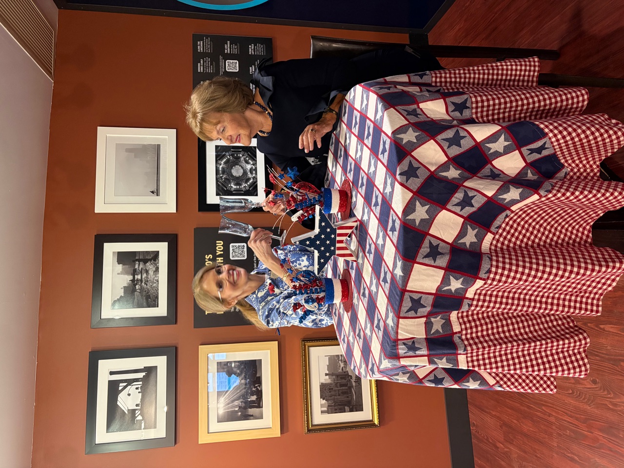 Connie Barkley and Erica Meyer at a past Guild event