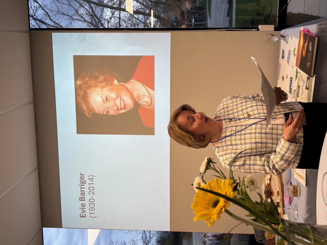 Gwen Yant speaking