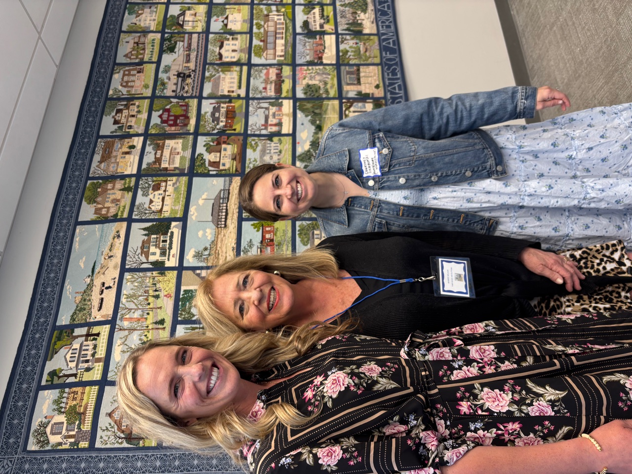 Ellen Castellini, Maggie Wilson and Courtney Siemborski