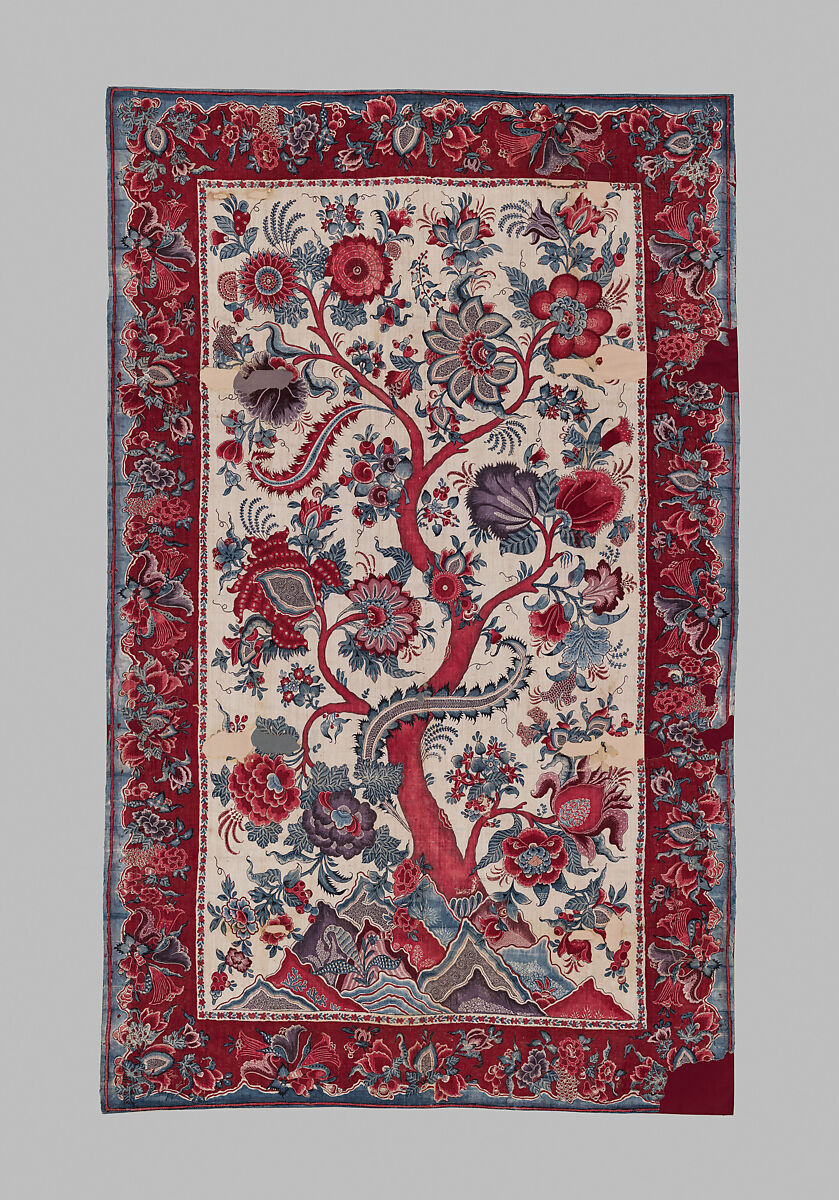 Indian Palampore made for the Sri Lankan market