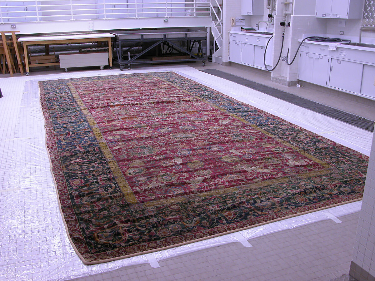 The Emperor's Carpet conservation