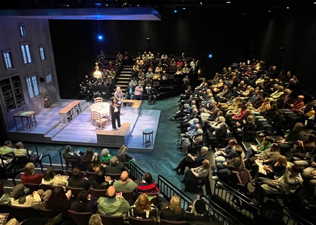 TimeLine Theatre on Broadway — first preview audience