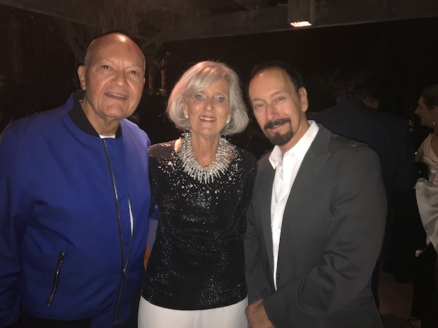 Left to right: Jerry Sanfilippo, Biba Roesch and Spyros Petros