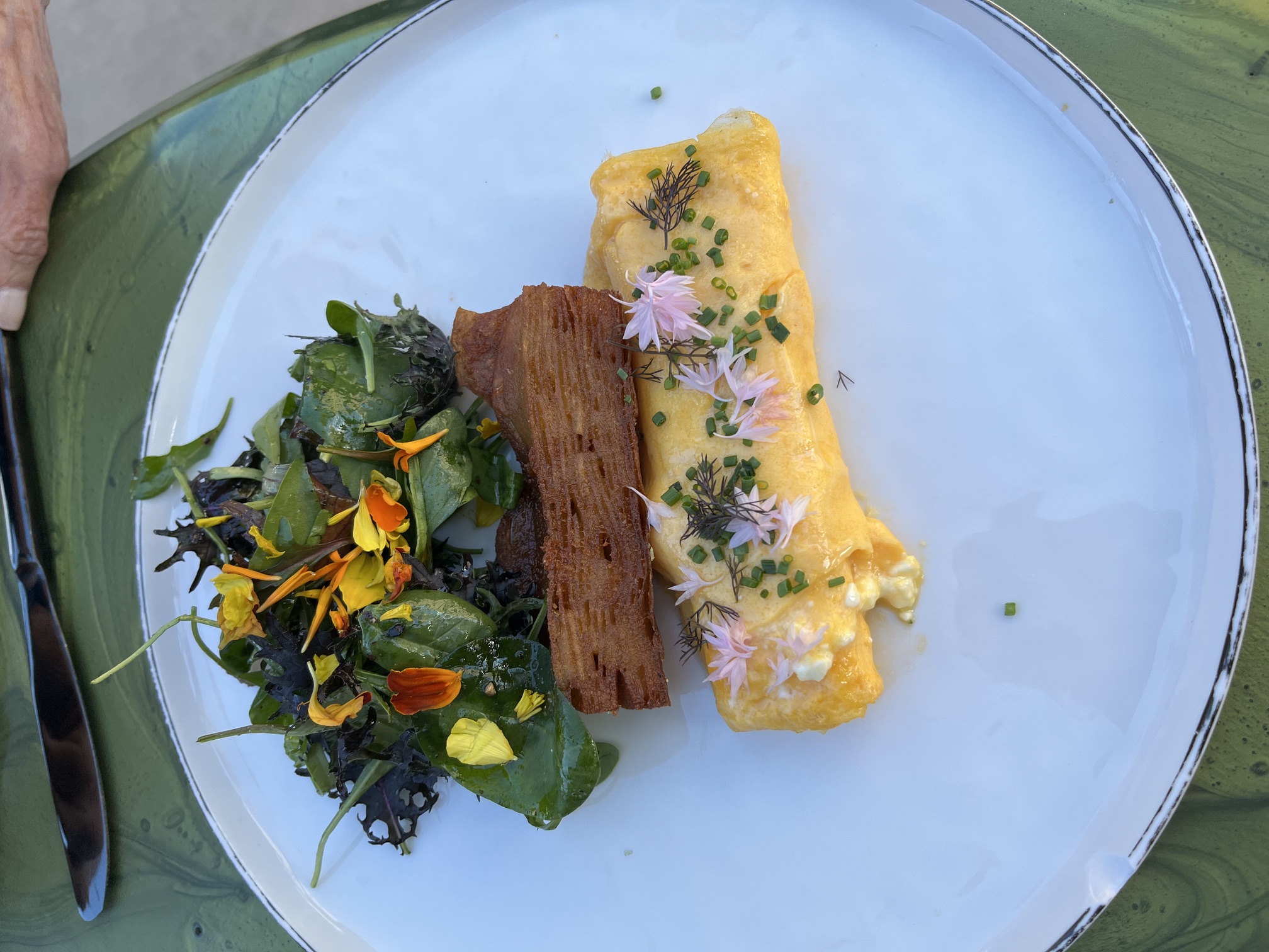 French omelet at Livs
