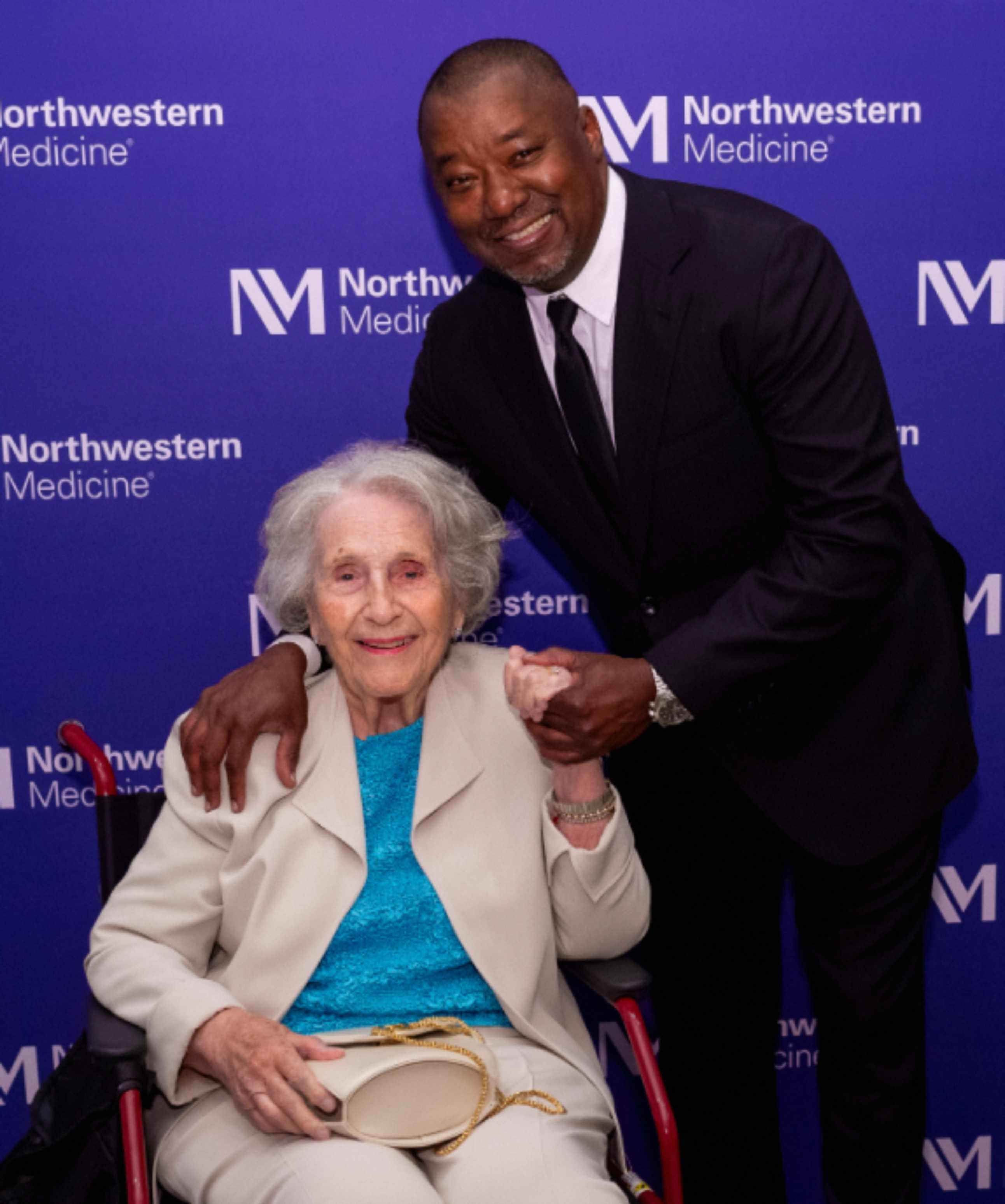 Jean Malnati with Dr. John Chandler at the Minds Matter Gala