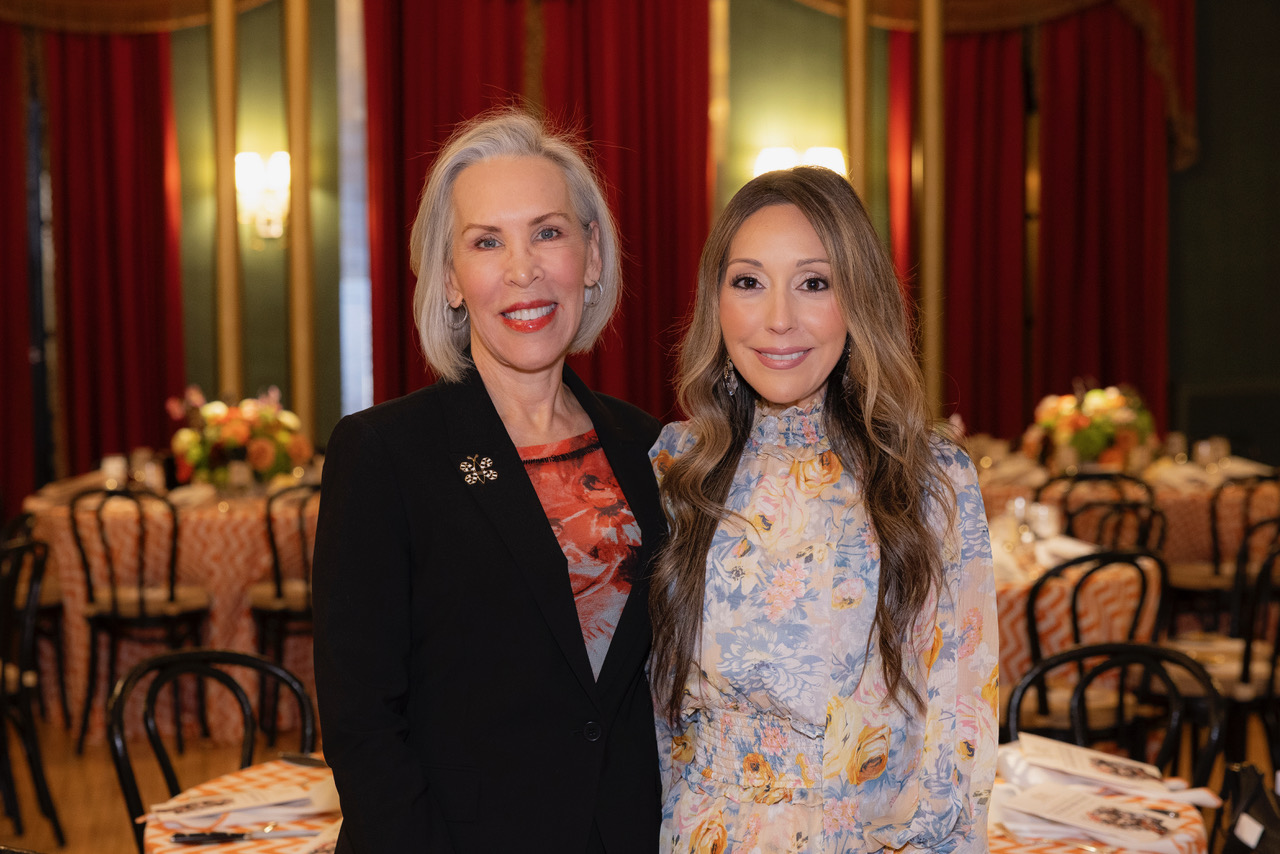 Co-chair Melissa Haley, left, with Co-chair Florence Ann Romano
