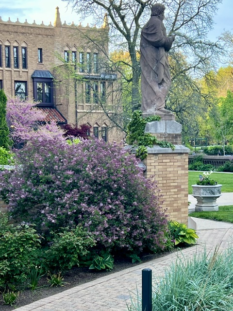 St. Thomas watching over his domain
