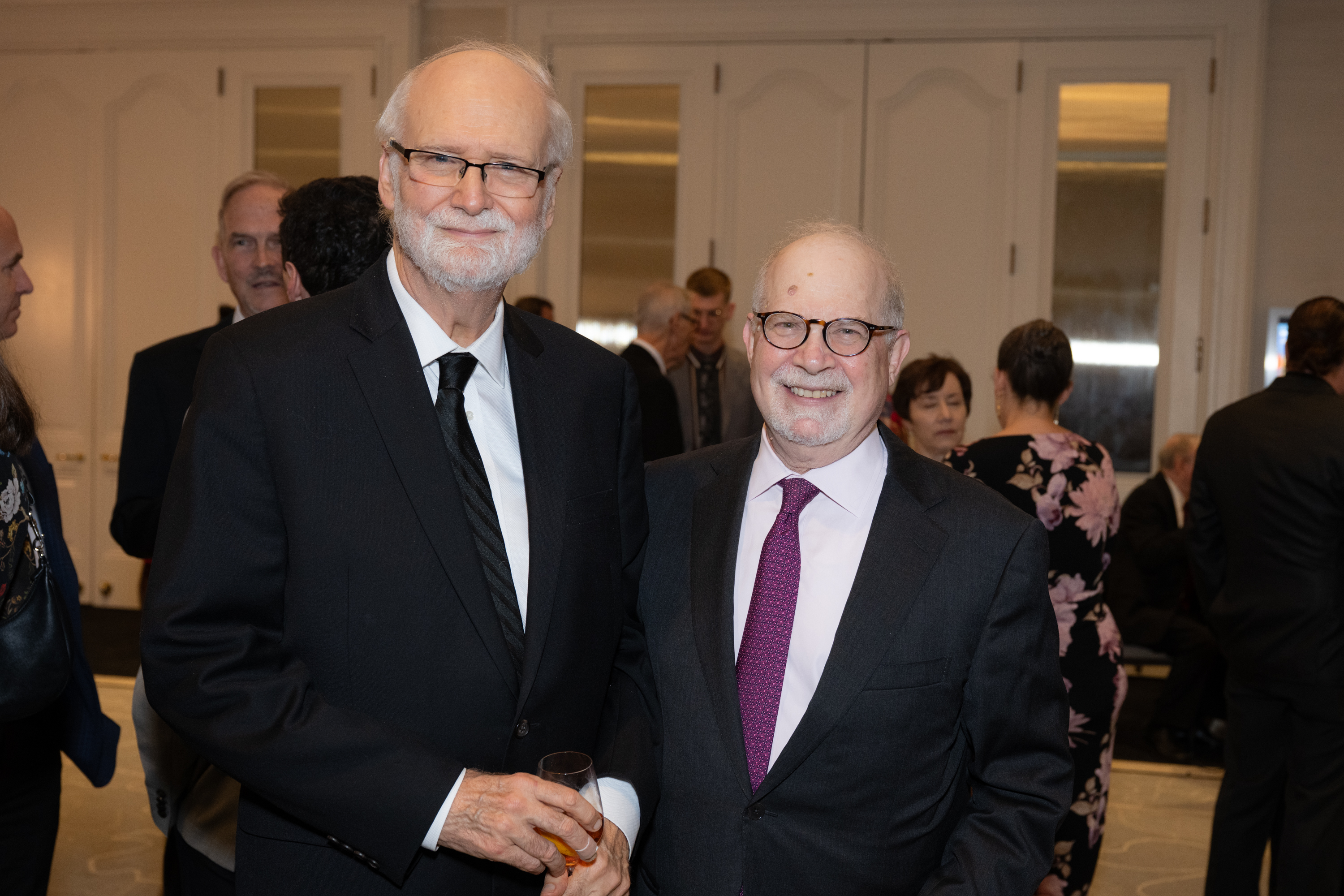 Ralph Neiweem and Rabbi Samuel Gordon