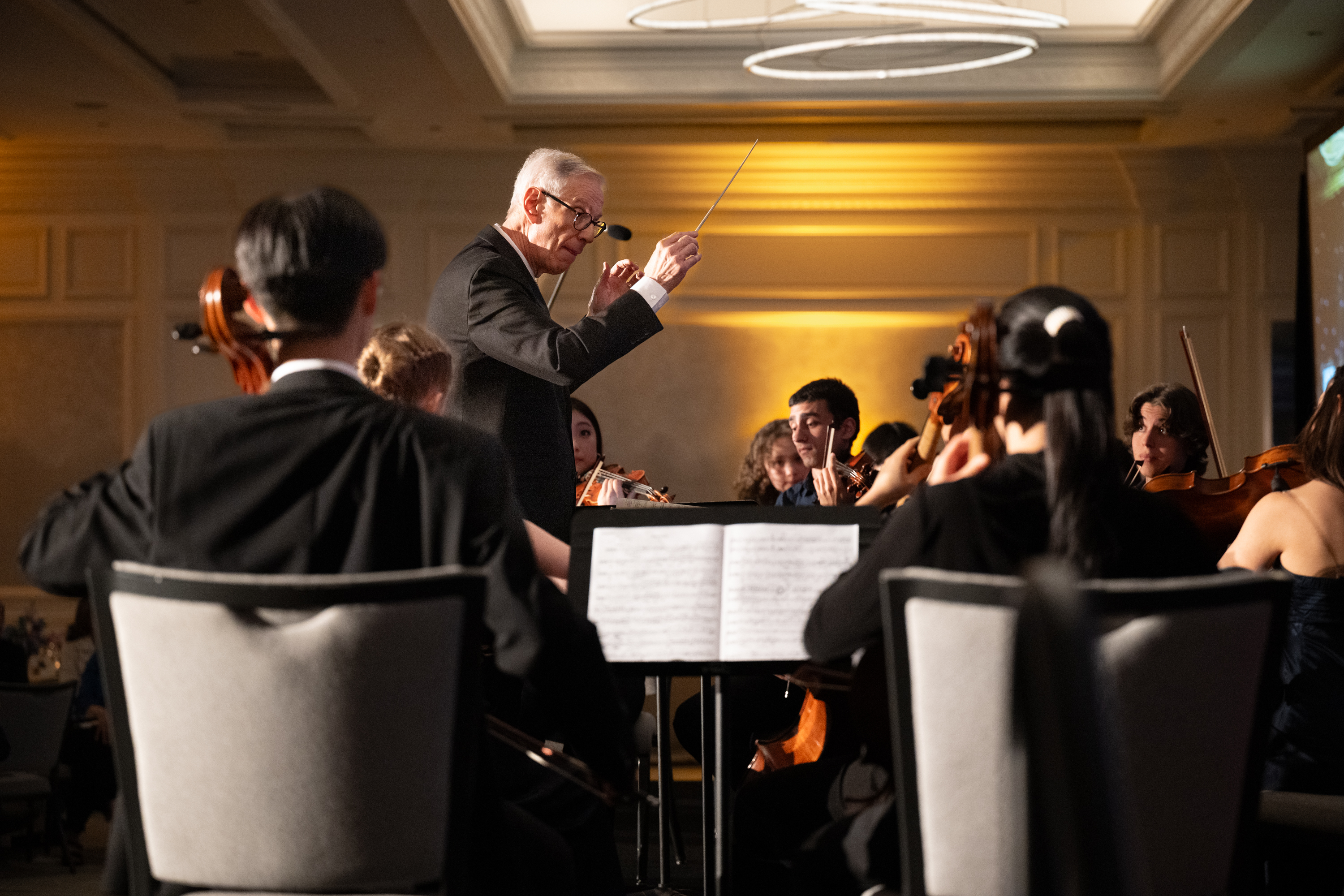 James Setapen leads the Music Institute Academy Chamber Orchestra