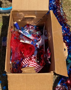 Parade decoration supplies for anyone to use