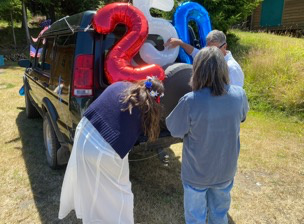 The Blakely Island Fourth of July parade