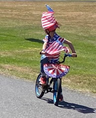 The Blakely Island Fourth of July parade